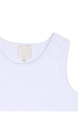 top in tessuto bianco GIVENCHY KIDS | H3122310P